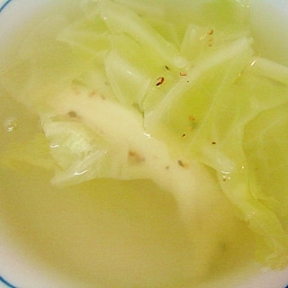シンプル☆キャベツのスープ